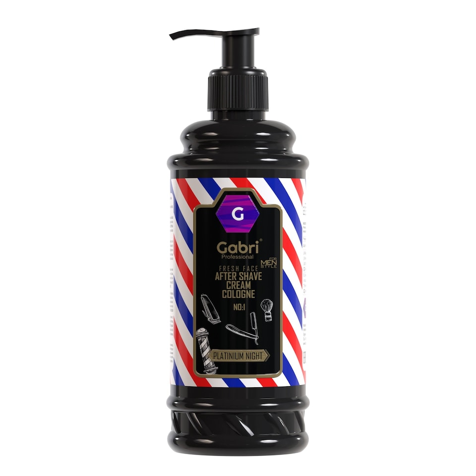 Gabri Professional - After Shave Cream Cologne No.1 Platinum Night 400ml