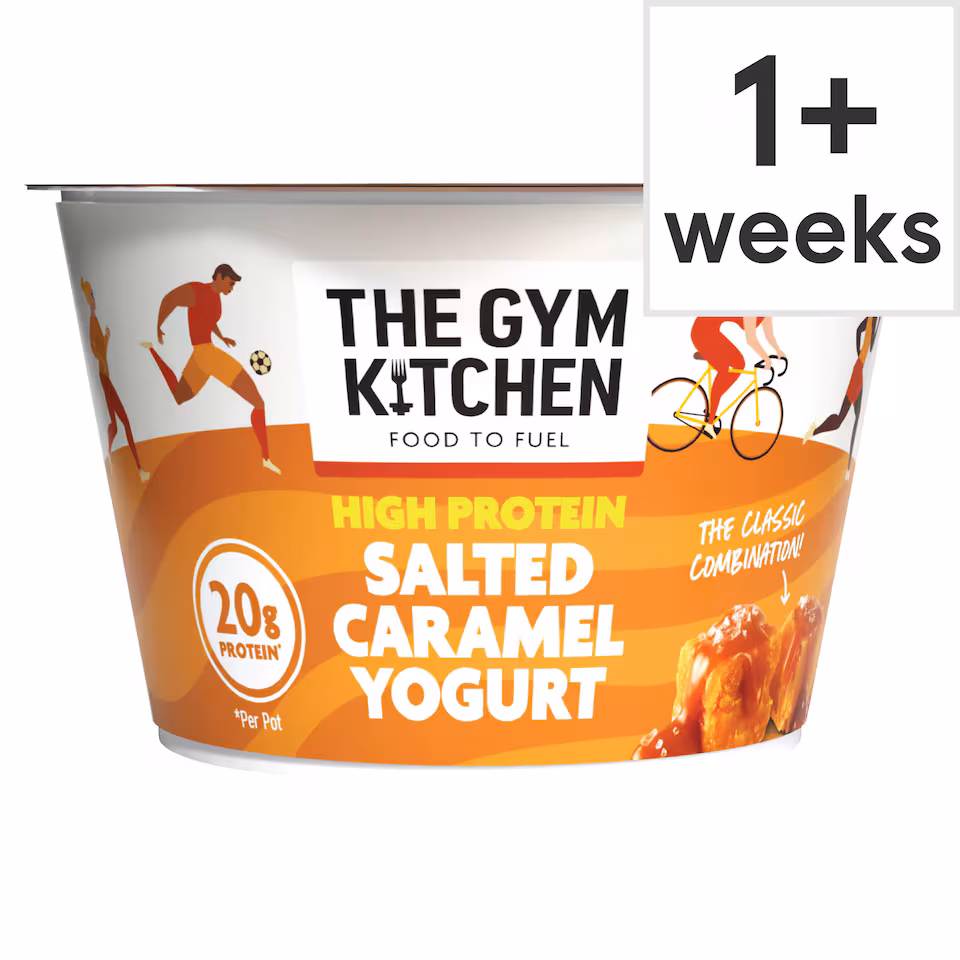 The Gym Kitchen High Protein Salted Caramel Yogurt 200g