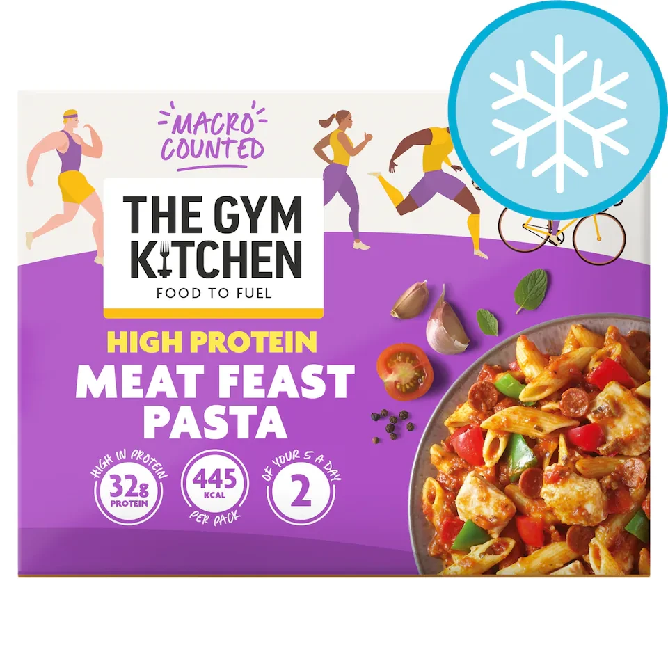The Gym Kitchen Meat Feast Pasta 400g