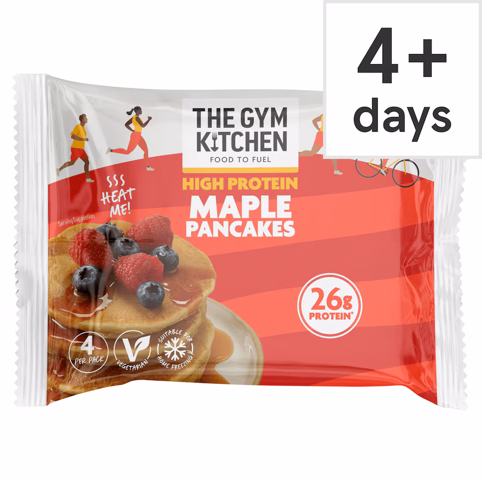 The Gym Kitchen High Protein Maple Pancakes 4 pack