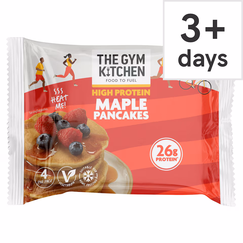 The Gym Kitchen High Protein Maple Pancakes 4 pack