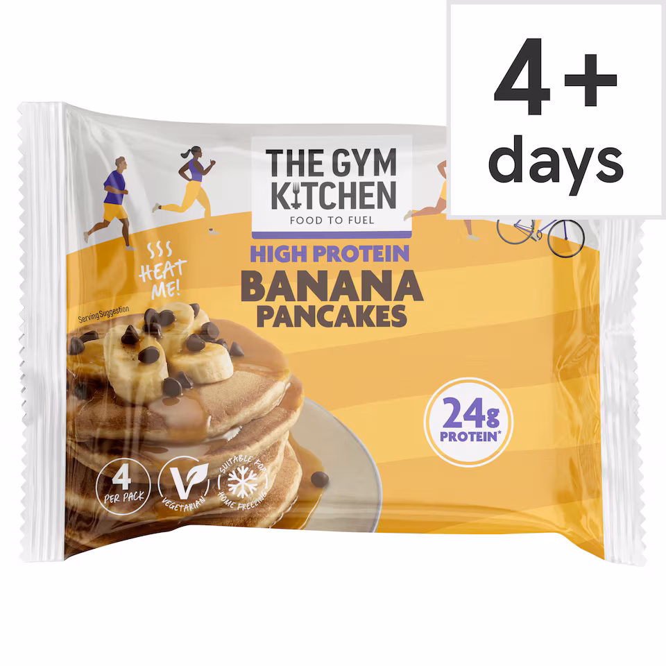 The Gym Kitchen High Protein Banana Pancakes 4 pack