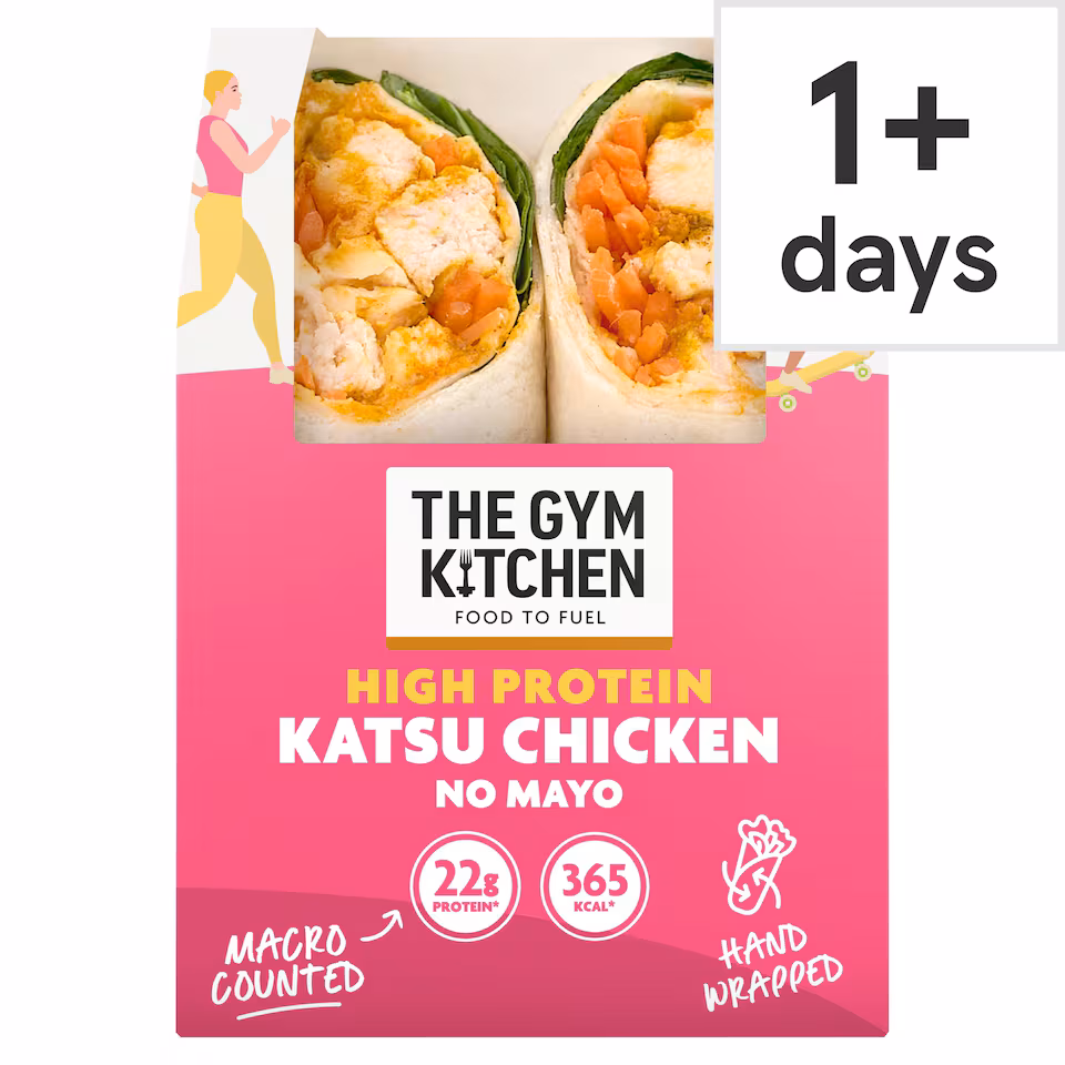 The Gym Kitchen Katsu Chicken Wrap