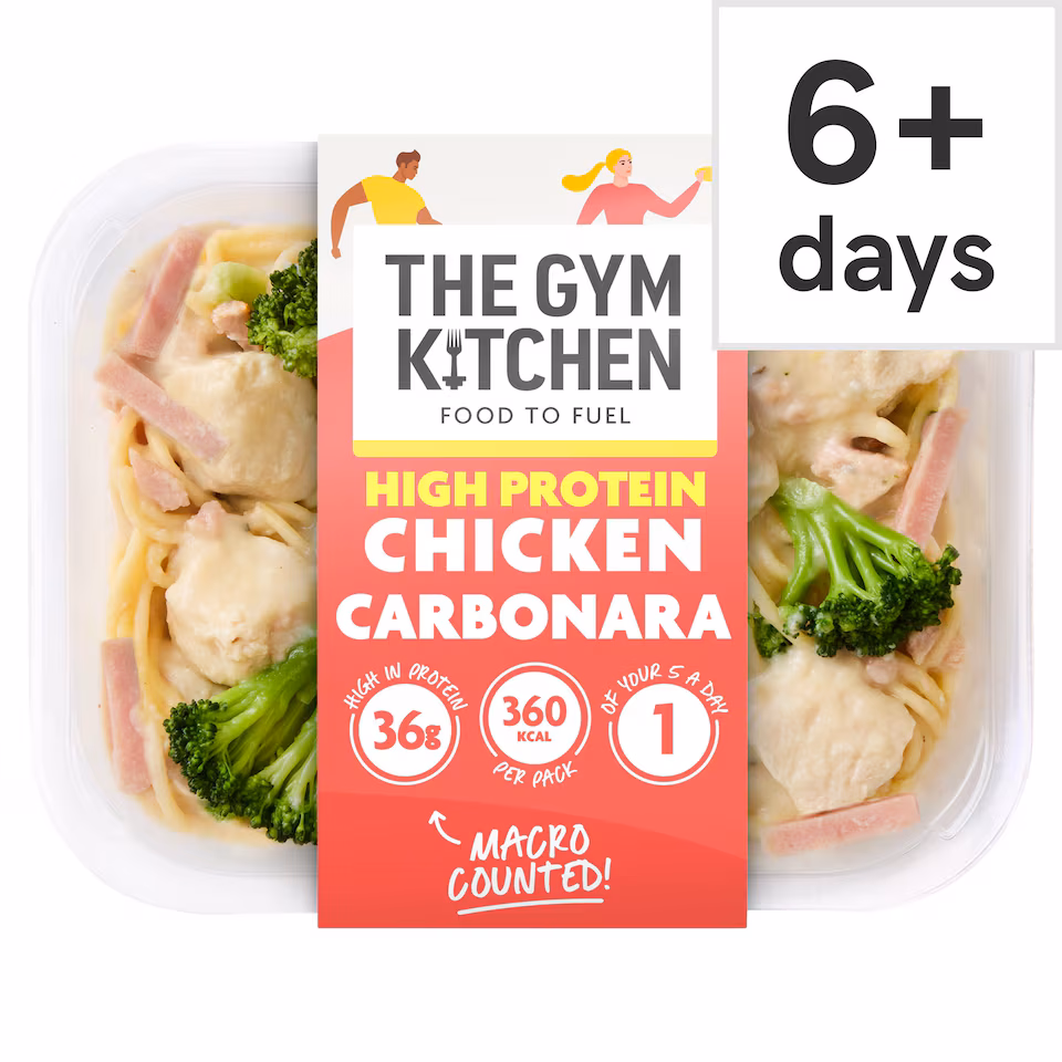 THE GYM KITCHEN FOOD TO FUEL CHICKEN CARBONARA PASTA 400G