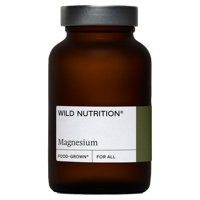 Wild Nutrition Food Grown Magnesium Capsules x60