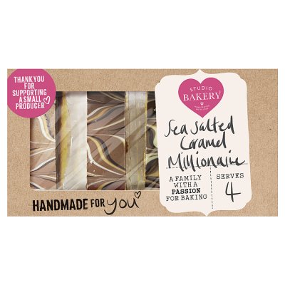 Studio Bakery Sea Salted Caramel Millionaire