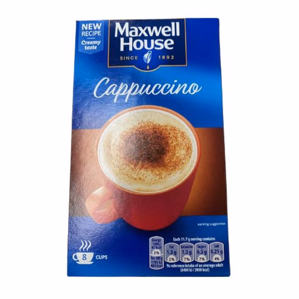 Maxwell House Cappuccino Instant Coffee