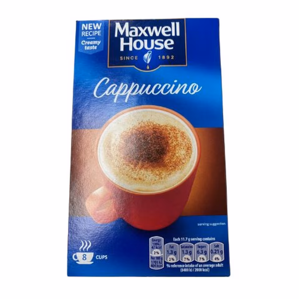 Maxwell House Cappuccino Instant Coffee