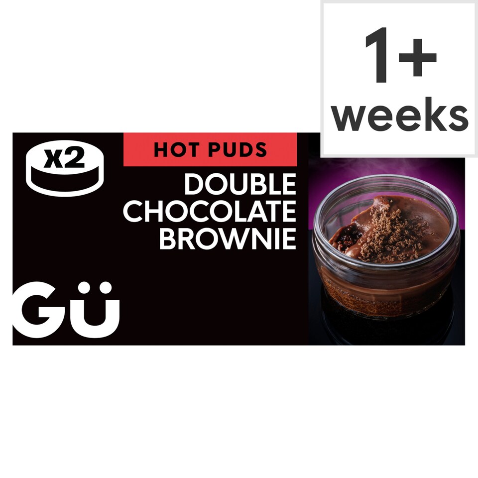 Gu Double Chocolate Brownie Dessert 2X79g