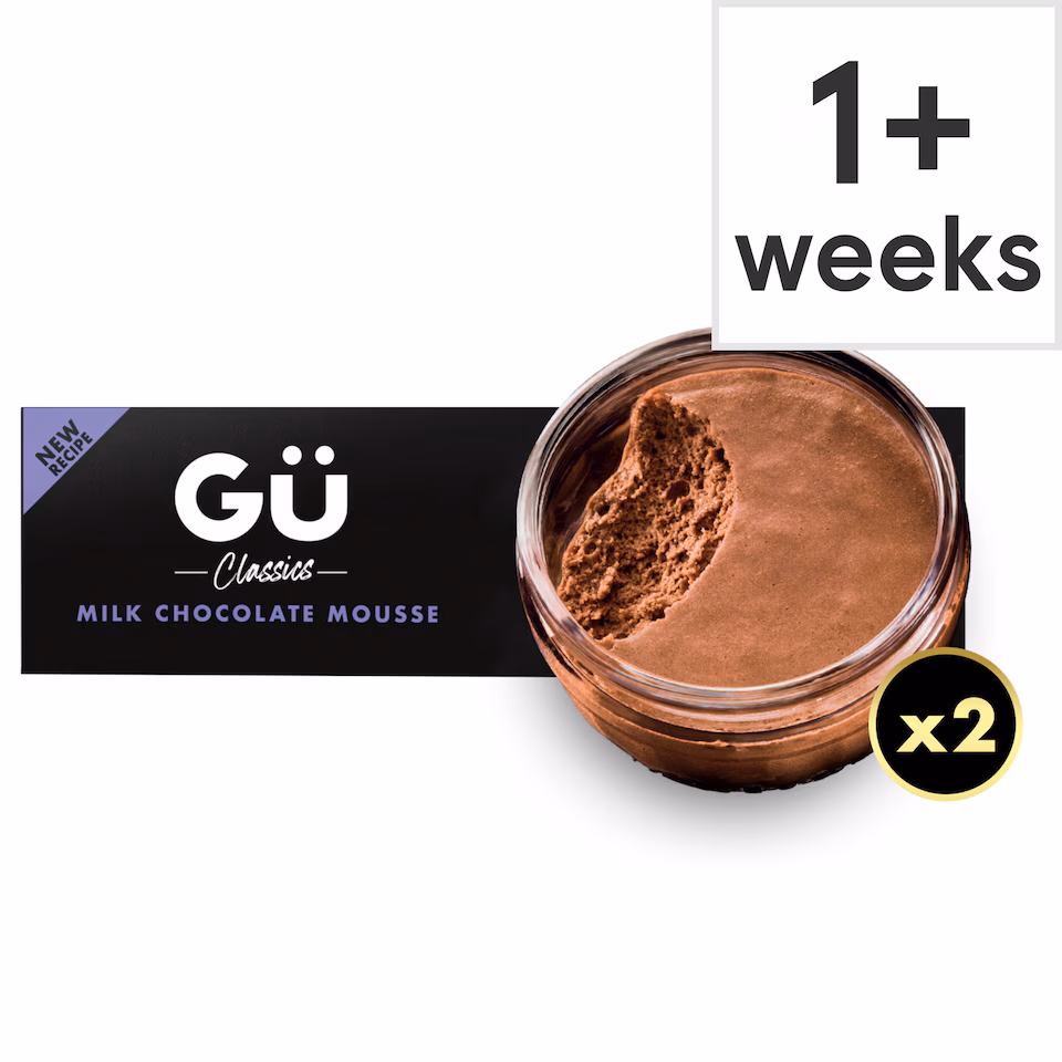 Gu Milk Chocolate Mousse 2x52g
