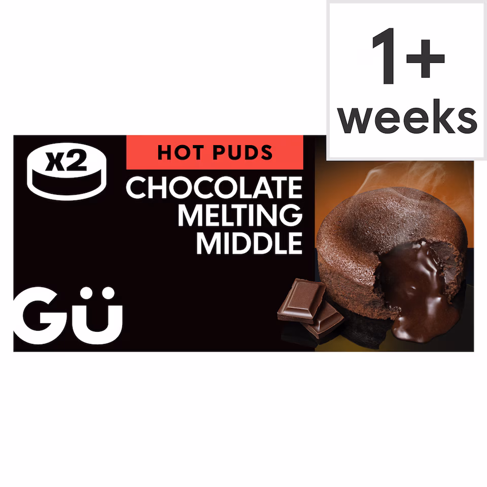 Gü Chocolate Melt in the Middle Pudding 2 x 90g