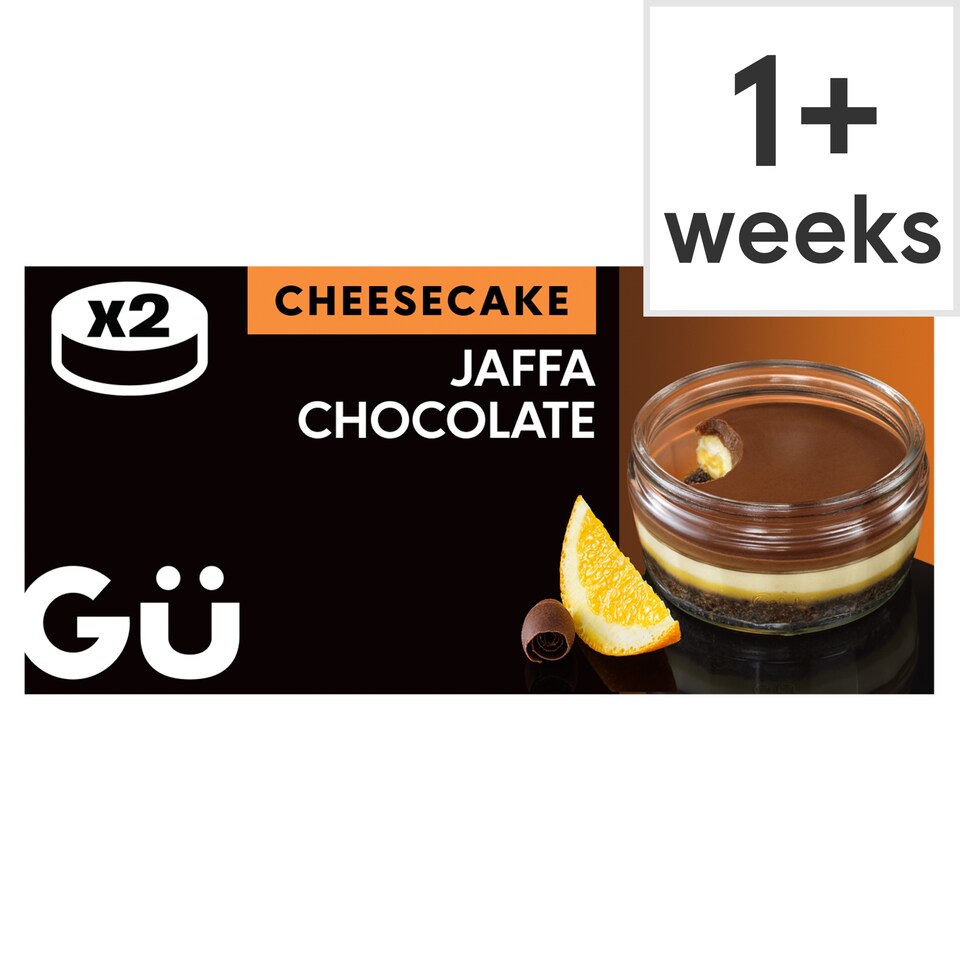 Gu Jaffa & Chocolate Cheesecake Dessert (2x86g)