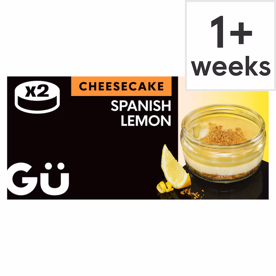 Gu Spanish Lemon Cheesecake Dessert (2x85g)
