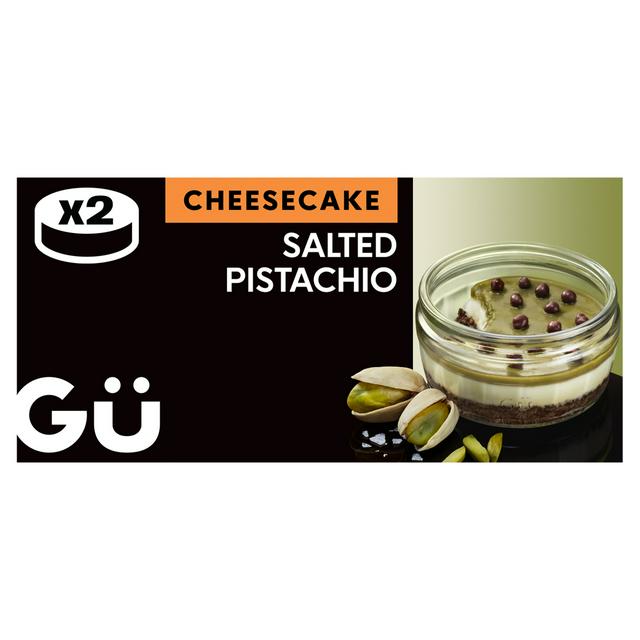 Gü 2 x 74.5g Salted Pistachio Cheesecake
