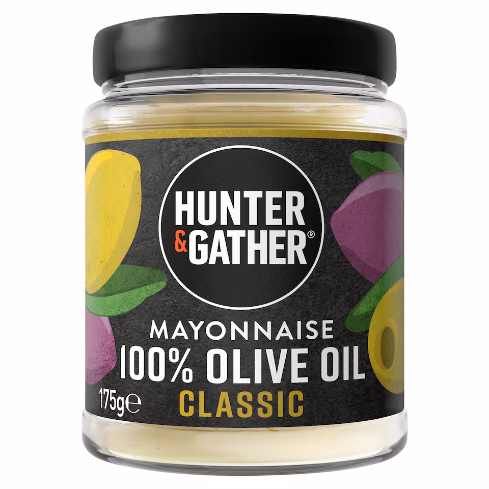 Hunter & Gather 100% Olive Oil Mayonnaise Classic 175g