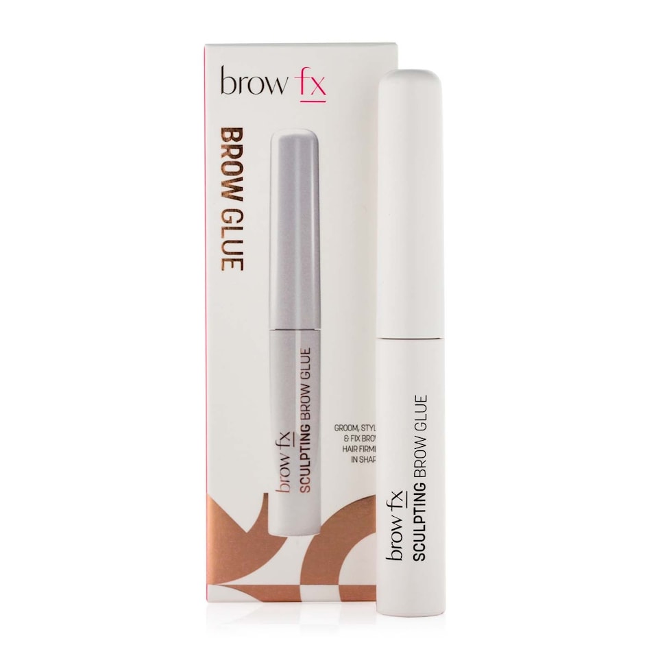 Brow FX Brow Sculpting Glue – Waterproof & Smudge-Resistant Eyebrow Gel with Dual Brush & Comb Applicator for Perfectly Styled Brows