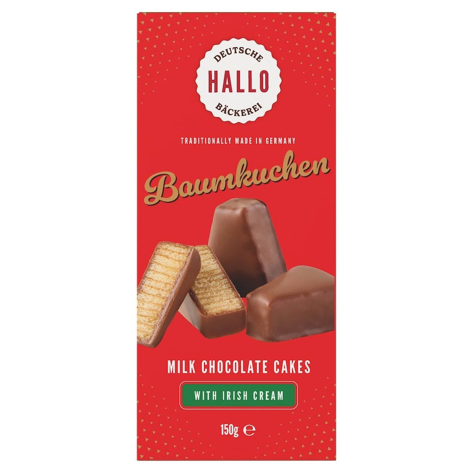 Hallo Deutsche Bäckerei Irish Cream Baumkuchen Wedges 150g