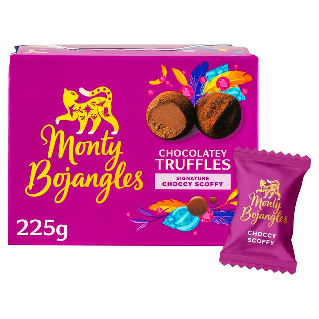 Monty Bojangles Chocolatey Truffles Signature Choccy Scoffy 225g