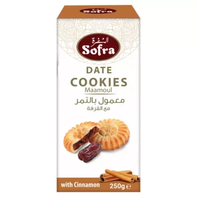 Sofra Date Cookies with Cinnamon 250g