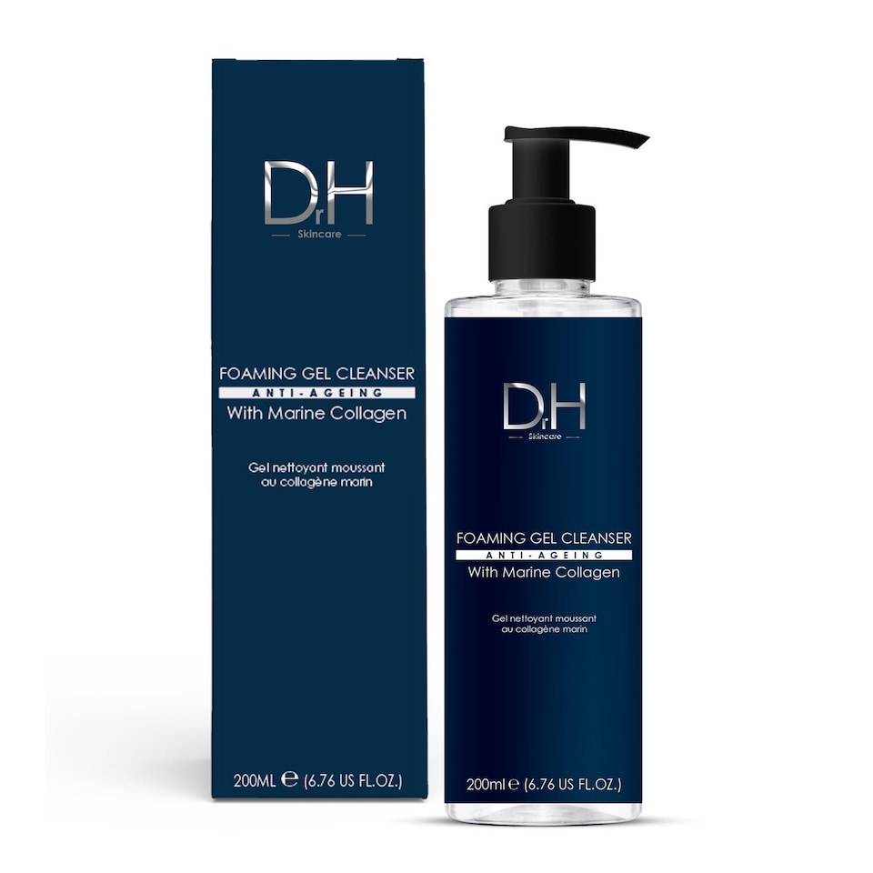 Dr H Foaming Gel Cleanser with Marine Collagen