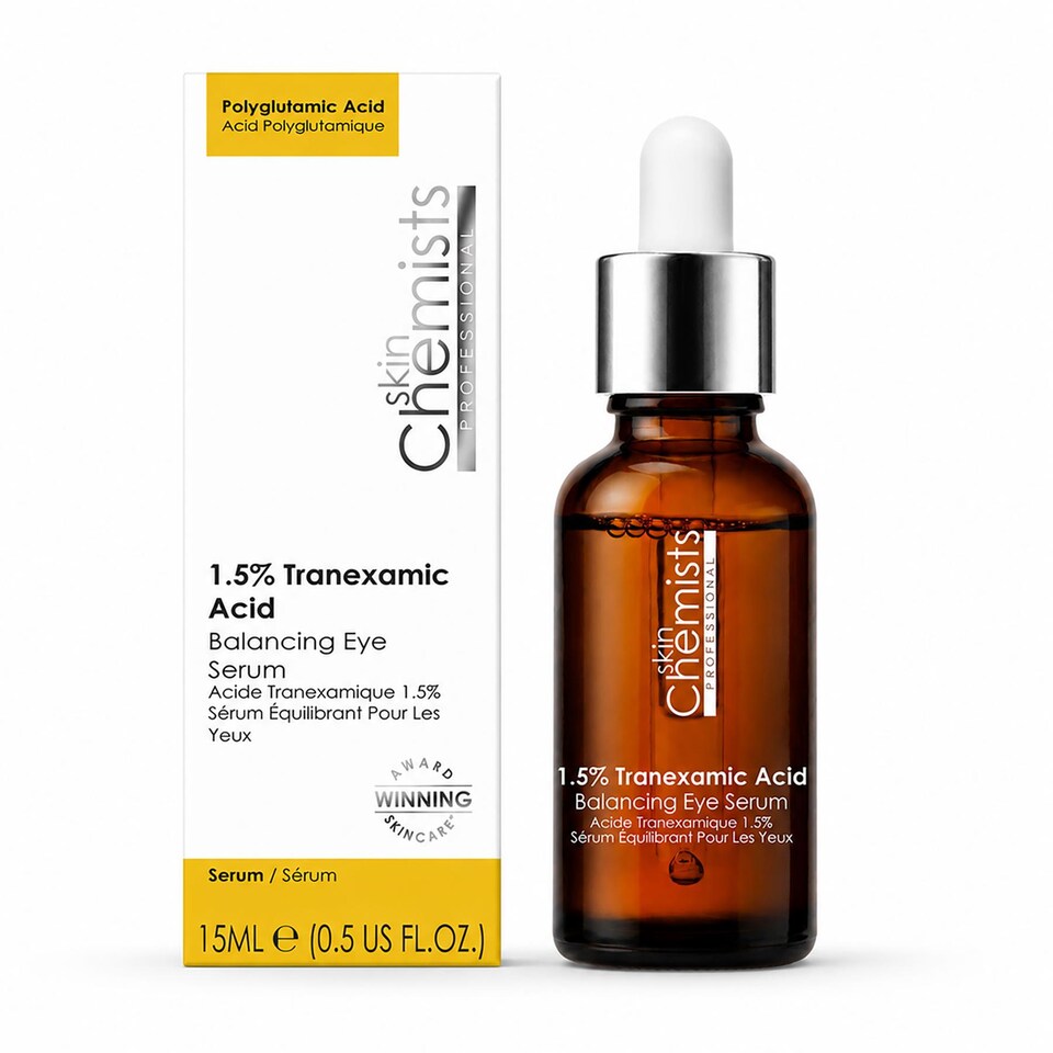 skinChemists 1.5% Tranexamic Acid Balancing Anti-Ageing Eye Serum 15ml