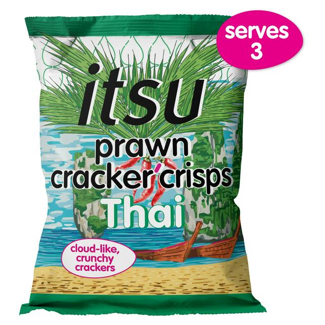 itsu Thai Sweet Chilli Prawn Cracker Crisps 60g