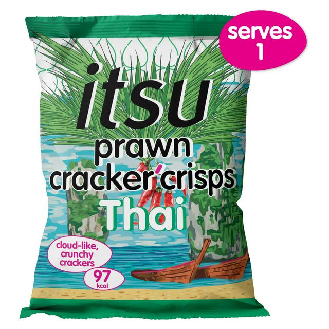 itsu Thai Sweet Chilli Prawn Cracker Crisps 19g