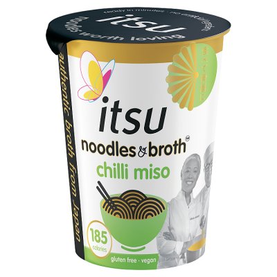 itsu Chilli Miso Instant Noodles & Broth Pot