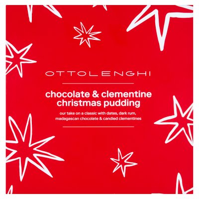 Ottolenghi Chocolate and Clementine Christmas Pudding