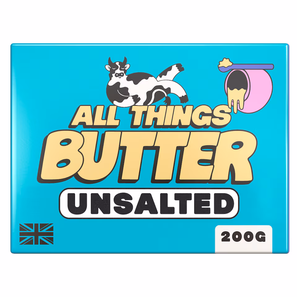 All Things Butter Unsalted British Butter 200g