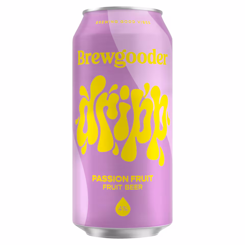 Brewgooder DRIPP Passionfruit Beer 440ml