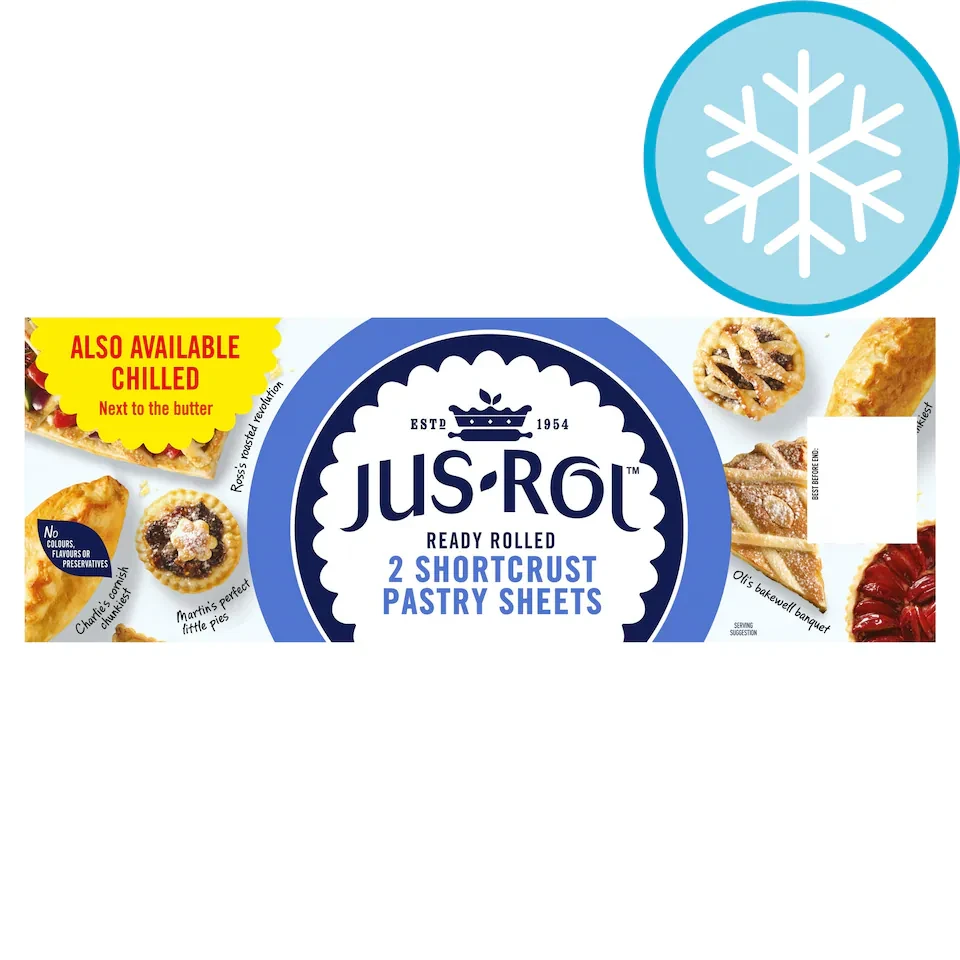 Jus-Rol 2 Shortcrust Pastry Ready Rolled 640G
