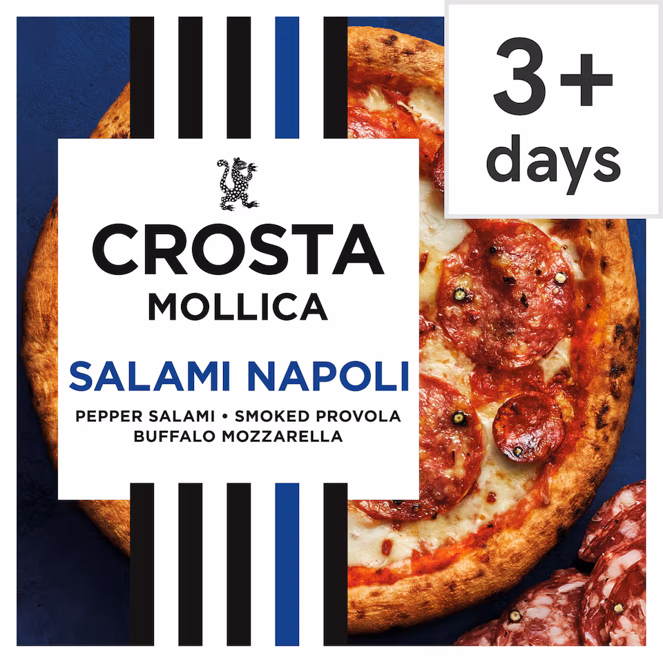Crosta & Mollica Salami Napoli Sourdough Pizza 413g
