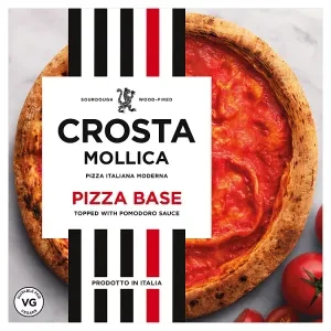 Crosta Mollica Pizza Base Topped with Tomato Sauce 270g