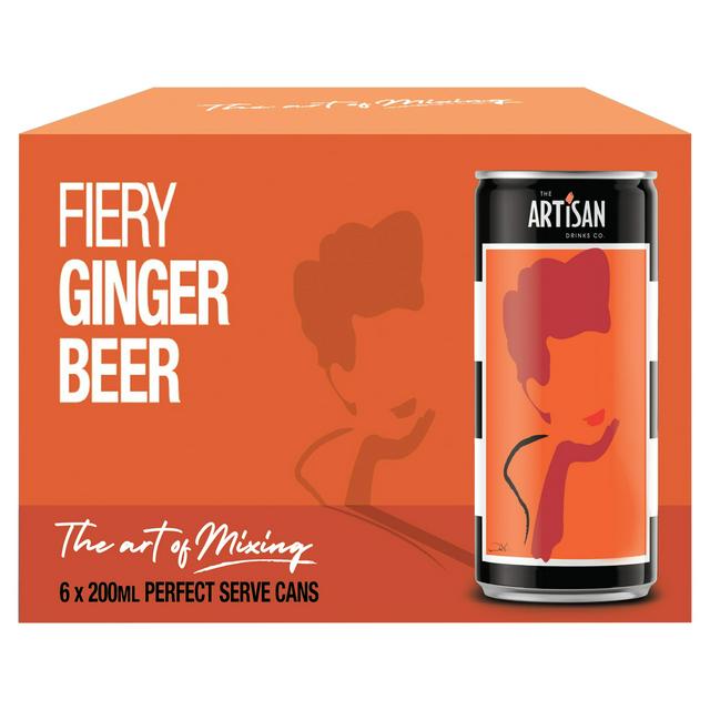 The Artisan Drinks Co. 6 x 200ml Fiery Ginger Beer