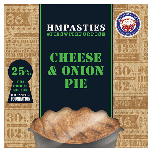 HM Pasties Cheese & Onion Pie