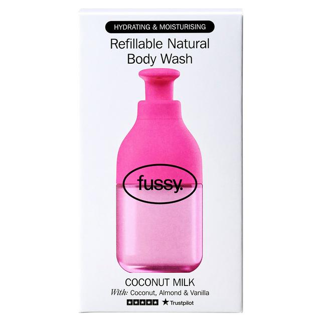 Fussy 320ml Coconut Milk Refillable Natural Body Wash