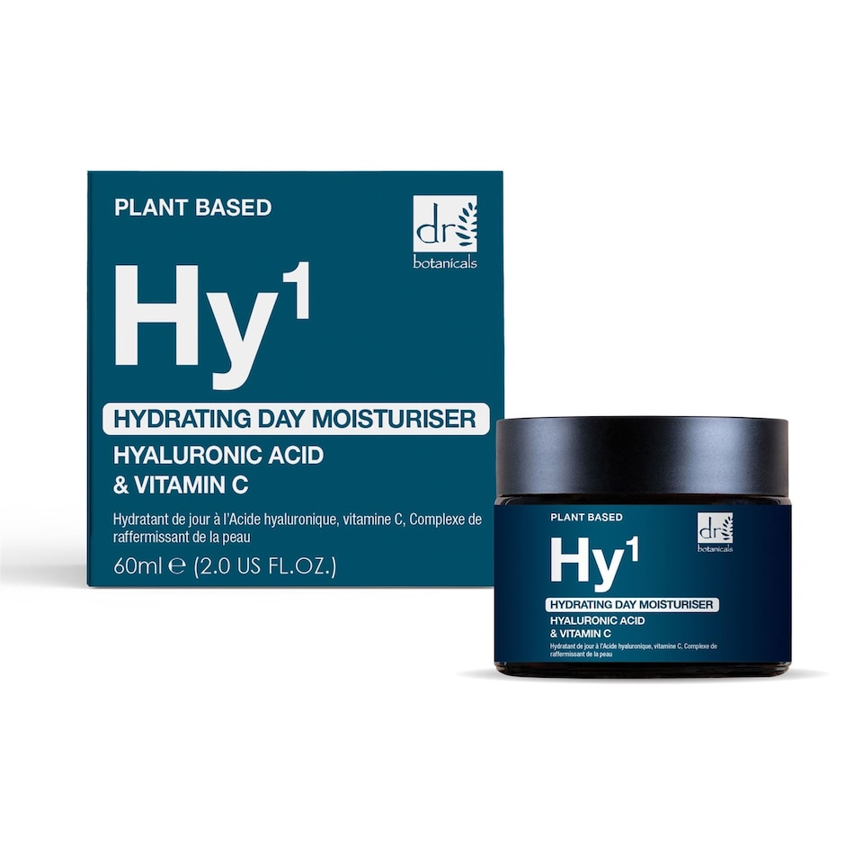 Dr. Botanicals Hydrating Anti-Ageing Day Moisturiser with 1% Hyaluronic Acid & 1% Vitamin C 60ml
