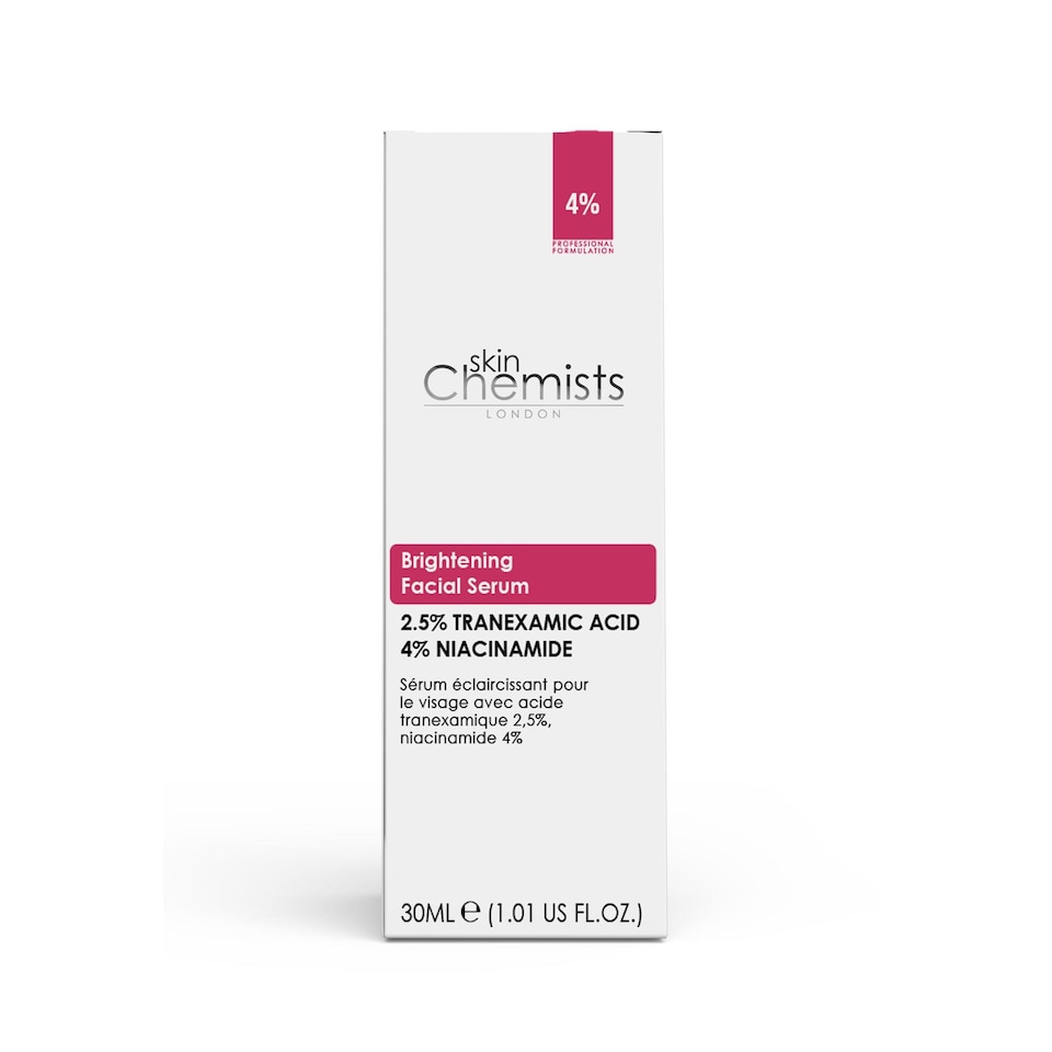 skinChemists Brightening Tranexamic Acid 2.5%, Niacinamide 4% Facial Serum 30ml