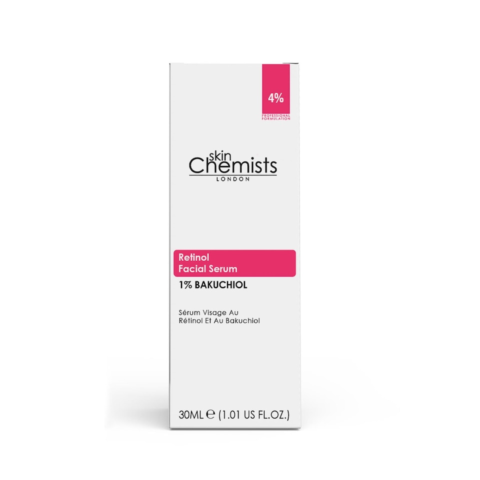 skinChemists Retinol Bakuchiol Anti-Ageing Facial Serum 30ml