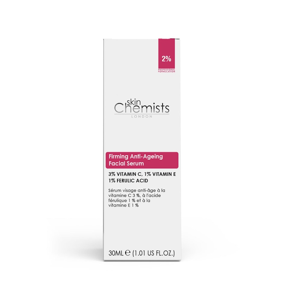skinChemists Anti-Ageing Vitamin C 3%, Ferulic Acid 1%, Vitamin E 1% Facial Serum 30ml
