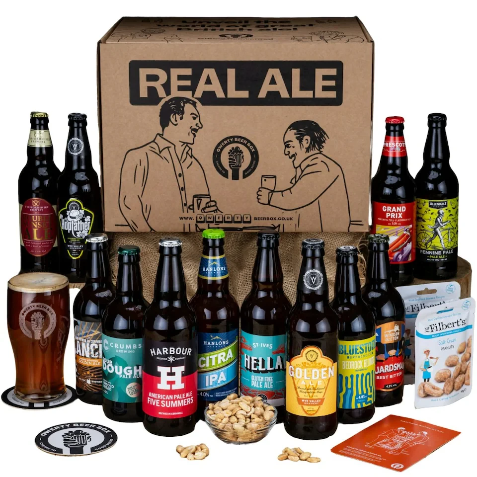 Deluxe British Real Ale Beer Gift 12x500ml