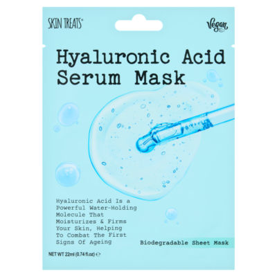 Skin Treats Hyaluronic Acid Serum Mask 22ml