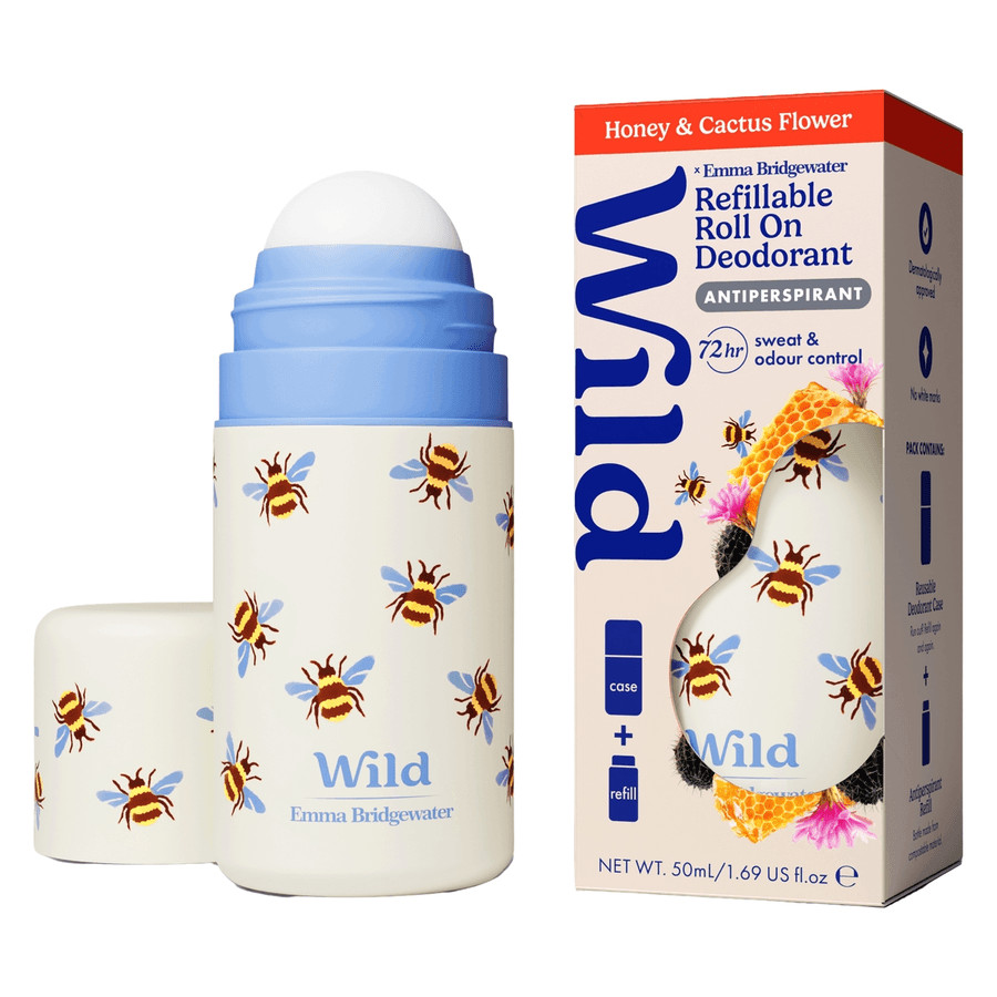 Wild Antiper Roll On Bee Case Honey Cactusflower 50ml