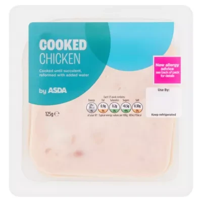 ASDA Cooked Chicken 125g