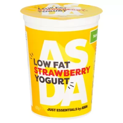 JUST ESSENTIALS by ASDA Just Essentials by  Low Fat Strawberry Yogurt 450g