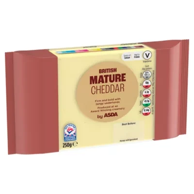 ASDA British Mature Cheddar 250g