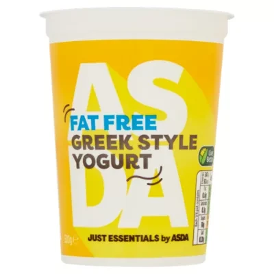 ASDA Just Essentials Fat Free Greek Style Yogurt 500g