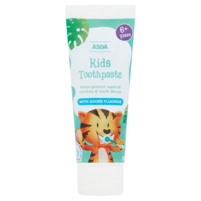 ASDA Kids Toothpaste 6+ Years 75ml