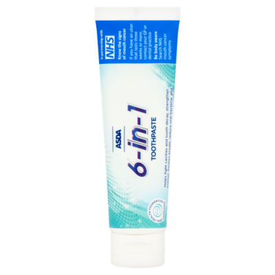 ASDA 6-in-1 Toothpaste 100ml
